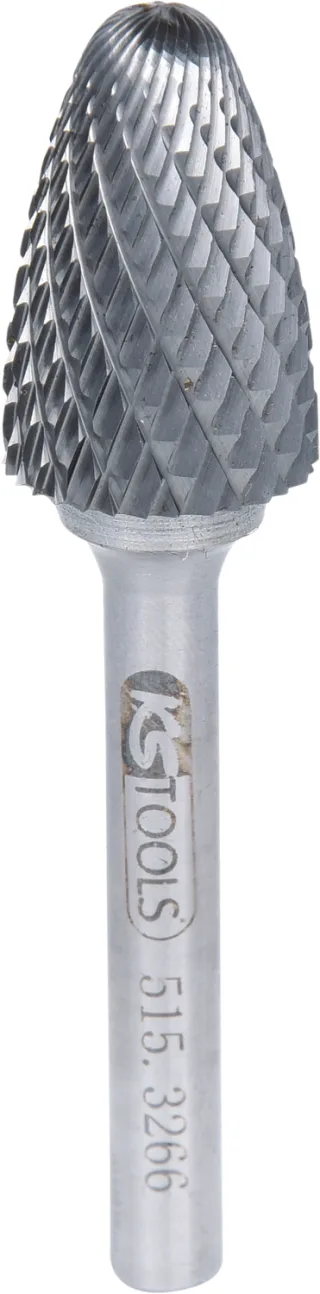 KS Tools HM Rundbogen-Frässtift Form F - 515.3266