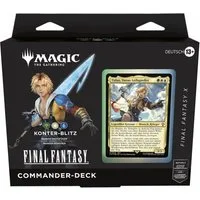 Wizards of the Coast Sammelkarte MTG - Final Fantasy X Konter-Blitz Commander Deck - Deutsch