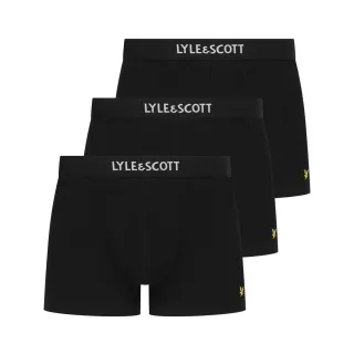 Lyle & Scott - "Devon" Boxershorts für Herren (3er-Pack) (Schwarz)