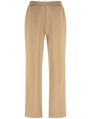 TAIFUN - Stoffhose braun - Gr. - 42
