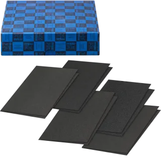 PFERD TOOLS Set 10-tlg. Gewebe Schleifbogen Korund 230x280mm BG BL A40,80,100,120,180 universell - 45098041