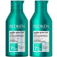 Redken Haarpflege-Set Redken Acidic Grow Full System Set – Shampoo 300 ml + Conditioner 300, 2-tlg., reichhaltig