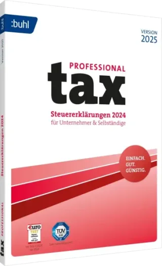 Buhl tax 2025 Professional (Steuerjahr 2024)