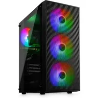 cybernerds P6 White Pro AMD Ryzen 5 5600 RTX 5060 Ti RGB Gaming PC (AMD Ryzen 5 5600, GeForce RTX 5060 Ti, 16 GB RAM, 512 GB SSD)