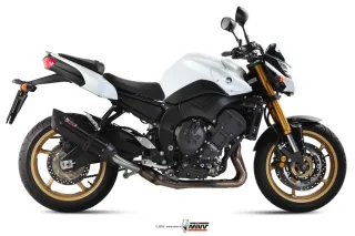 Sport Auspuff MIVV Suono Steel Black Yamaha FZ8 / FZ8 Fazer Bj. 2010-2016 Typ: RN25 mit ABE