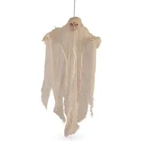 Fries Dekohänger XXL Halloween Deko Skelett Totenkopf Hänger 80 cm Bewegliche Hände, XXL 80 cm x 55 cm