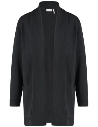 GERRY WEBER Collection - Strickjacke schwarz - Gr. - 36