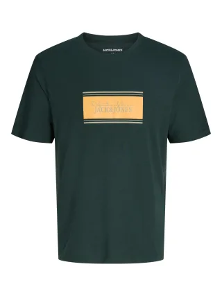 JACK&JONES - JJBUSTER TEE SS CREW NECK BTS SN JNR Scarab - Gr. - 152