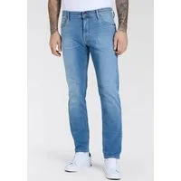H.I.S Straight-Jeans NEW DALE gerades Bein, mit Used-Effekten, niedrige Leibhöhe