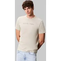 Calvin Klein Jeans T-Shirt SS 30s E CLVN LN 3D Mit Rundhalsausschnitt