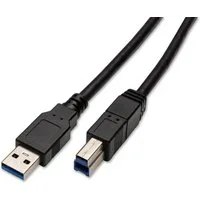 CAPTIVA Kabel USB Kabel A-Stecker B-Stecker schwarz 2m USB-A auf USB-B USB-Kabel