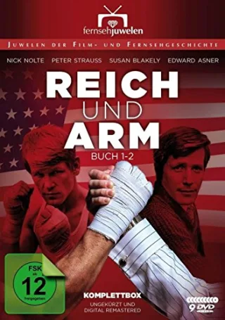 Reich und arm - Komplettbox (Staffeln 1+2 / Buch 1+2 ungekürzt) - Fernsehjuwelen [9 DVDs]