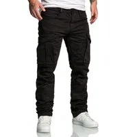 Amaci&Sons Chinohose WYATT Cargo Jogger-Chino Herren Cargo Jogger Chino Hose Jeans