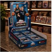 Topps Sammelkarte 2025-26 Topps Chrome NBA Update Series Hobby Box Englisch