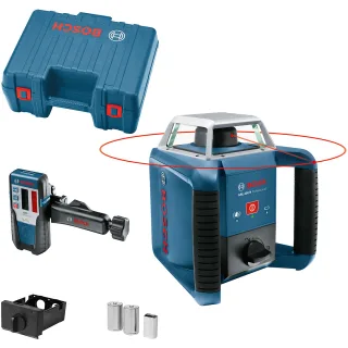 Bosch Rotationslaser GRL 400 H, mit Laserempfänger LR 1 und Transportkoffer - 0601061800
