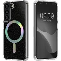 kwmobile Smartphone-Hülle Hülle für Samsung Galaxy S22 Handyhülle Kameraschutz, Hard Case mit TPU Bumber - Schutzhülle kompatibel mit MagSafe