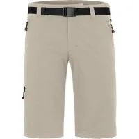 Bergson Outdoorhose REDWOOD BERMUDA Herren Wandershorts, vielseitig, pflegeleicht, Normalgrößen, beige