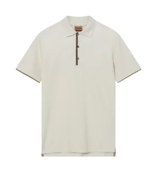 mos mosh gallery - MMGHarvey Polo SS Tee offwhite - Gr. - M