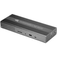 Thunderbolt Go Dock, Dockingstation silber, USB, SD