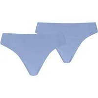 PUMA String PUMA WOMEN INVISIBLE COTTON STRINGS 2P (2er Pack) nahtlose Ränder für eine unsichtbare Passform