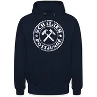 Spreadshirt Hoodie Schalker Pottjunge, Ruhrpott Geschenke, Pottliebe Unisex Hoodie (1-tlg)