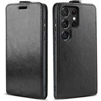 Tec-Expert Handyhülle Klapp Hülle für Samsung Galaxy S24 Ultra 6.8 Zoll, 6.8", Tasche Klapphülle Case mit Kartenfach Fliphülle vertikal