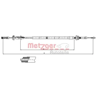 Metzger Gaszug VW Golf New