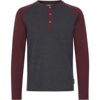 Indicode Rundhalsshirt IDWinston Longsleeve im Baseball-Look