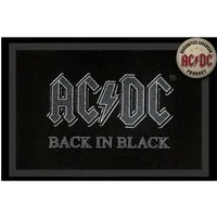 Rockbites Fußmatte Rockbites - Fußmatte Türmatte "AC/DC - Back In Black" Schwarz Nr. 22