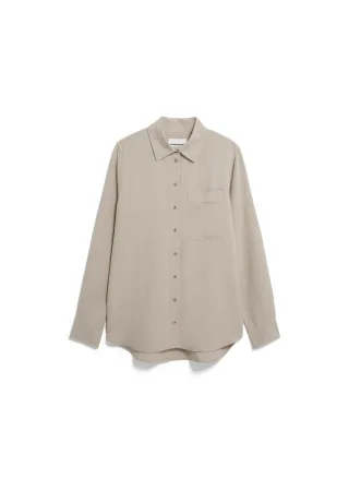 Armedangels - LINEN BLEND SHIRT BLOUSE sandstone - Gr. - XS