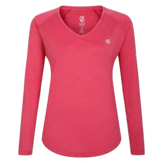 Dare 2B Damen Langarmshirt Discern (Pastell-Rosa)