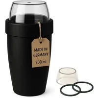 Thiru Müslibox Müslibecher 2in1-700 ml - auslaufsicher (500 + 200 ml) - BPA-frei, (1-tlg)