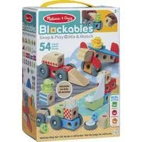 Melissa & Doug - Blockables Fahrzeuge Spielset, Konstruktionsspielzeug
