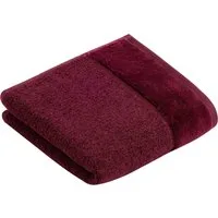 Vossen Gästehandtücher Pure, Frottier (3-St), im Set, Baumwolle & VEGAN, mit eleganter Veloursbordüre