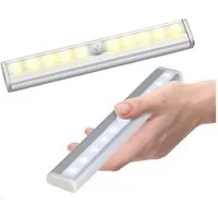 VIVIHEYDAY LED Unterbauleuchte LED Schrankbeleuchtung Batterie Bewegungssensor