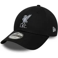 New Era Baseball Cap FC Liverpool Premier League Core Schwarz Verstellbare 9Forty Cap New E (1-St)