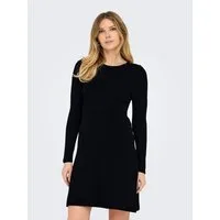 ONLY Midikleid ONLMILA SL BUTTON O-NECK DRESS EX KNT Sommerkleid