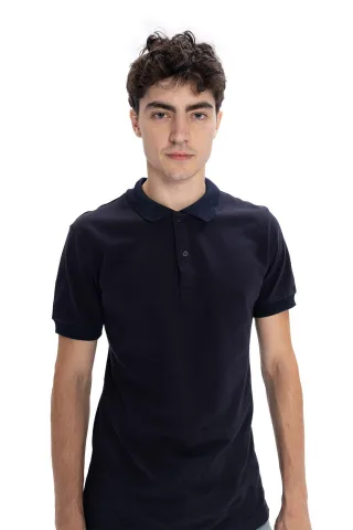 Polo-Kragen Knopft-Shirt