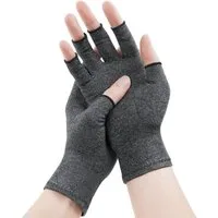 LuxusKollektion Fingerbandage Arthritis Kompressionshandschuhe für Herren Damen Fingerlose