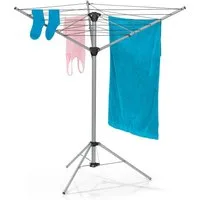 EASYmaxx Wäscheständer Platzwunder, Wäschespinne Wäsche aufhängen Trocknen In-& Outdoor
