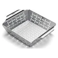 Gemüse-Grillkorb Deluxe 6481, Gemüsekorb edelstahl, klein