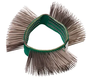 ELMAG Drahtbürstenband fein, gerade - 44816