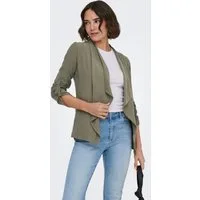 ONLY Blusenjacke ONLLALIA 3/4 OPEN JACKET PNT Viskosemischung