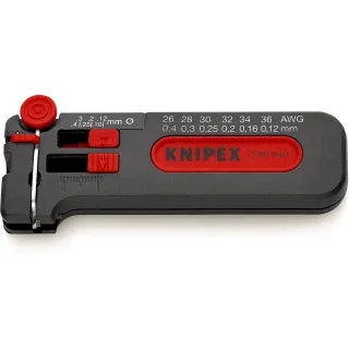 KNIPEX Mini-Abisolierwerkzeug 100 mm - 1280040SB