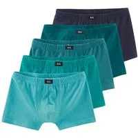 H.I.S Boxer Boxershorts für Jungen (Packung, 5-St) farblich sortiert oder nur schwarz