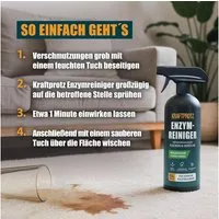 ARKA Biotechnologie GmbH Aquarien-Substrat Kraftprotz Enzymreiniger – Geruchsentferner & Fleckenentferner Spray