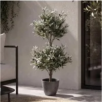 Kunstbaum MCW-Q88 Olivenbaum, MCW, Höhe 104 cm, Kein Gießen erforderlich