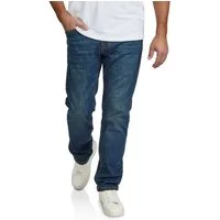 TOM TAILOR Straight-Jeans Herren Jeanshose Marvin Regular Fit Denim Hose mit Stretch