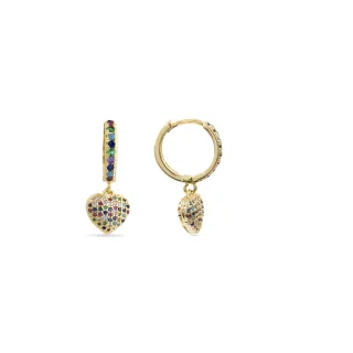 Luxenter Lethrax-Ohrringe aus 18 Karat Gold