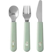 Mepal Kinderbesteck Mepal Mio Kinderbesteck 3-teiliges Set - Little Farm